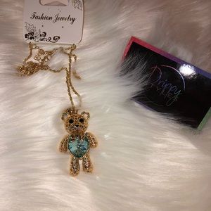 Teddy bear necklaces